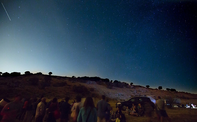 lluvia de estrellas perseidas