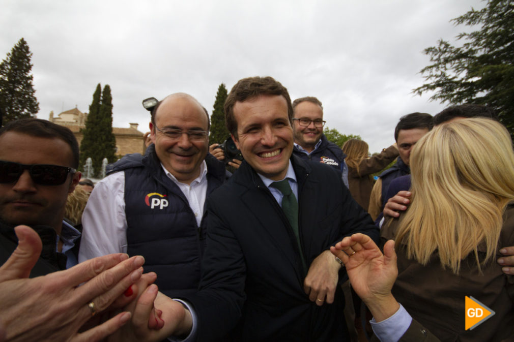 Mitin de Pablo casado en Granad