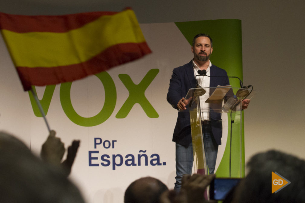 Mitin de Santiago Abascal