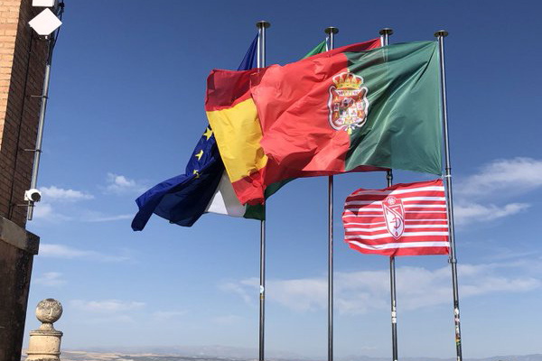 bandera torre de la vela granada