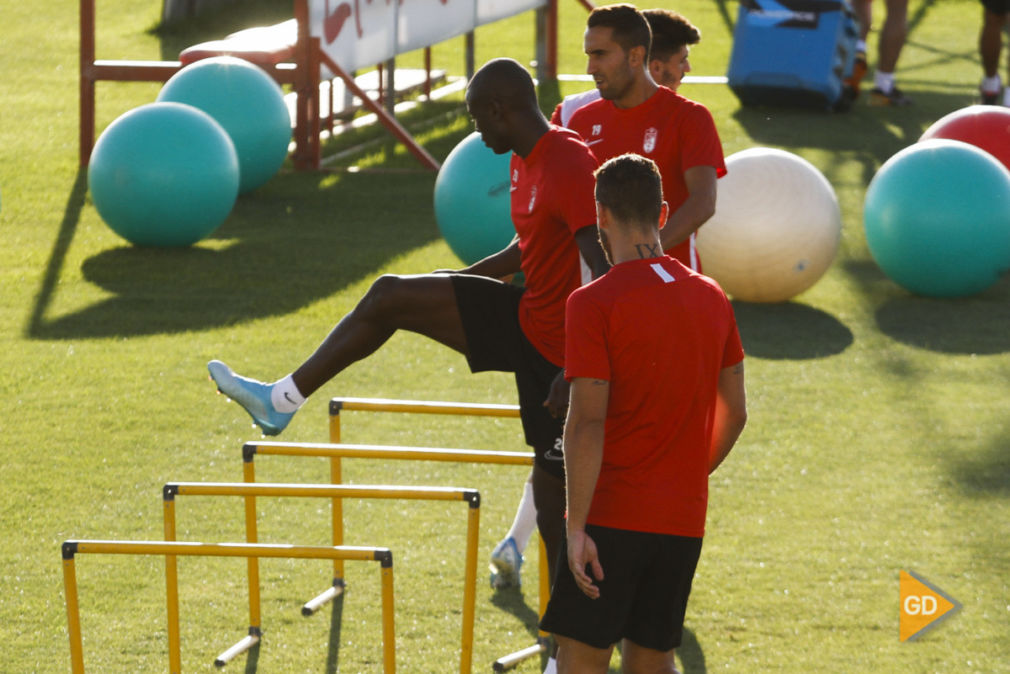 entrenamiento del Granada CF