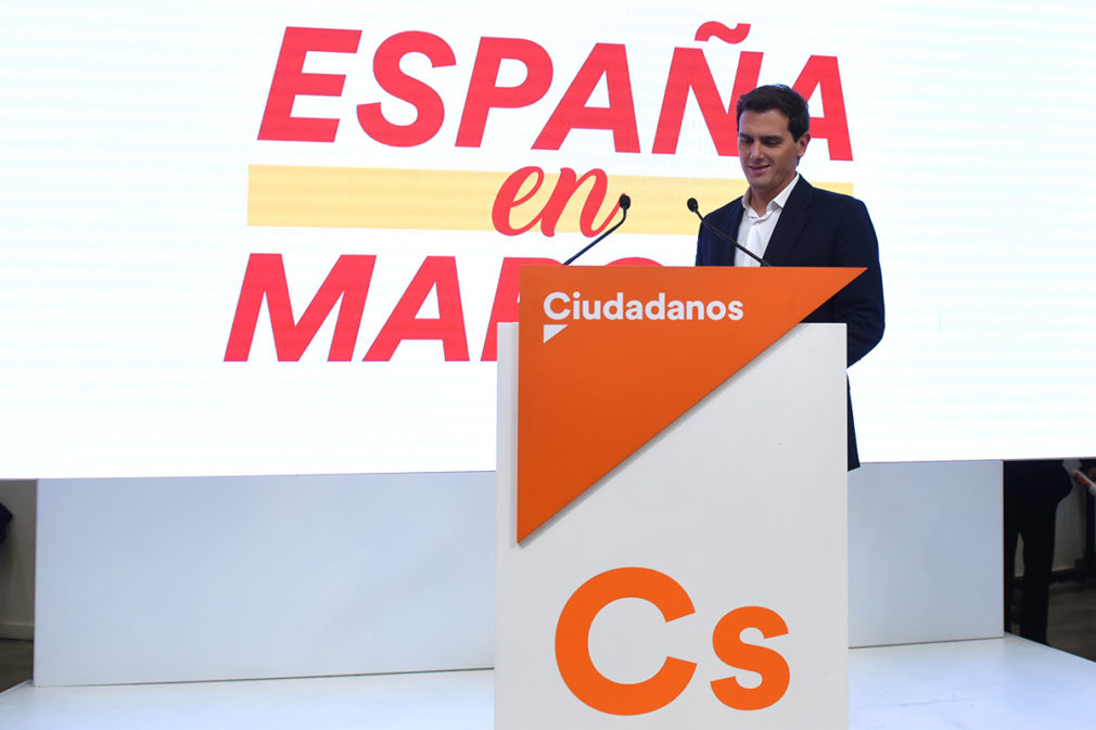 Elecciones generales 10N 2019. Seguimiento de resultados de Ciudadanos en Madrid