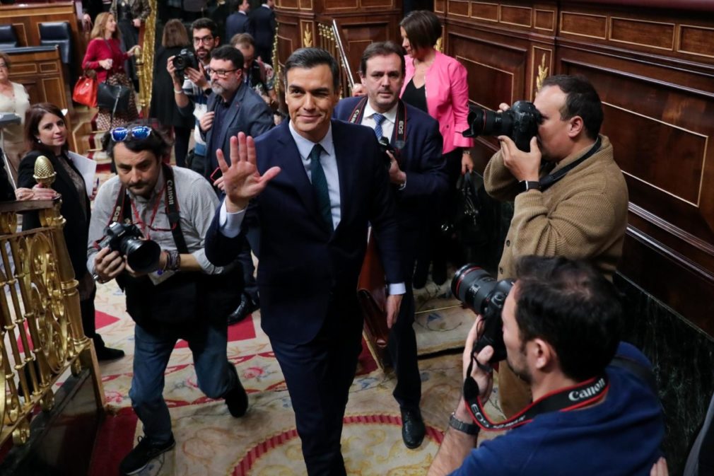 Pedro Sanchez en el Congreso