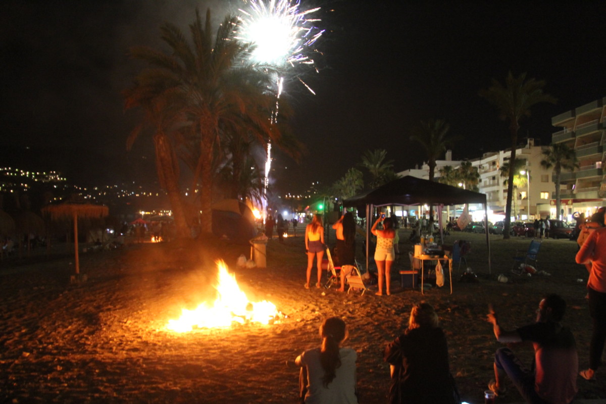 Noche De San Juan 2021 / The fire is brought specially from the sacred