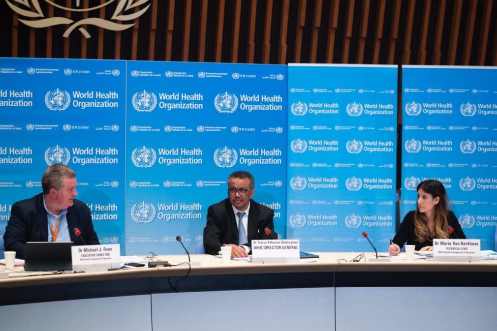 El director general de la Organización Mundial de la Salud, Tedros Adhanom Ghebreyesus, comparece en rueda de prensa para informar sobre la evolución de la pandemia de coronavirus