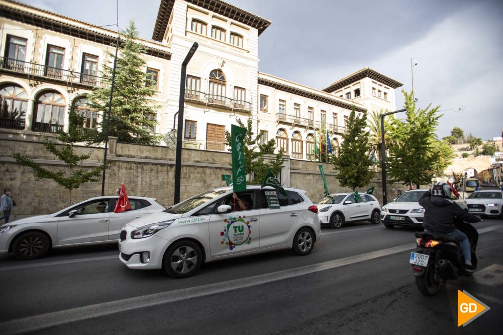 Caravana por la educación en Granada