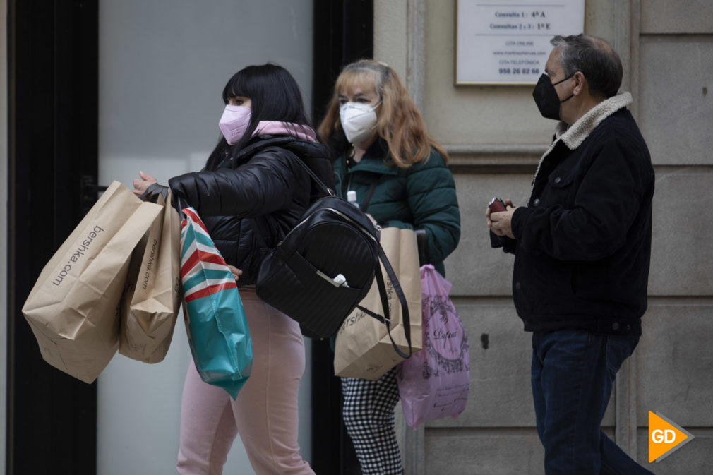 Reapertura de comercios y bares en Granada