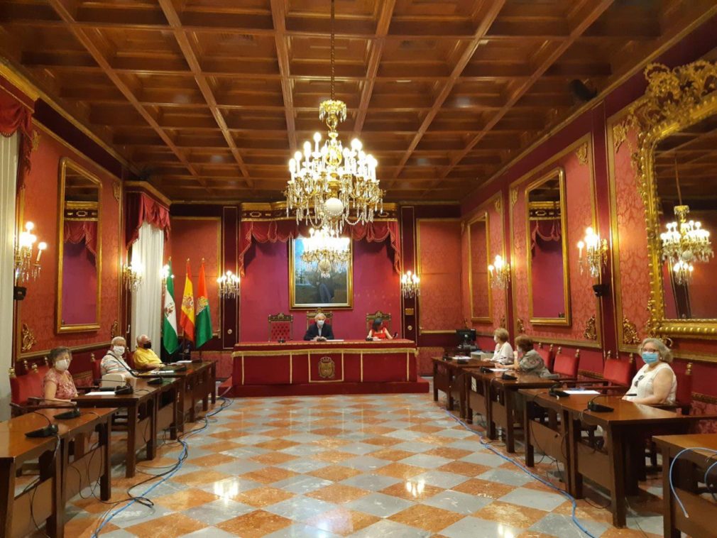 interior ayuntamiento Granada