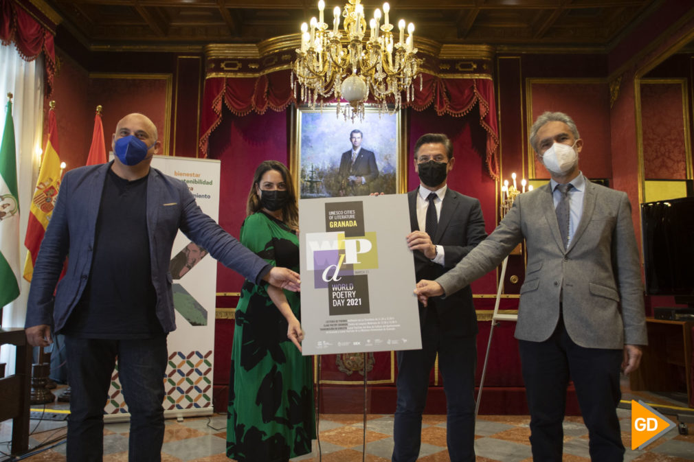 presentacion del Ciclo Unesco por el Día Mundial de la Poesía en Granada