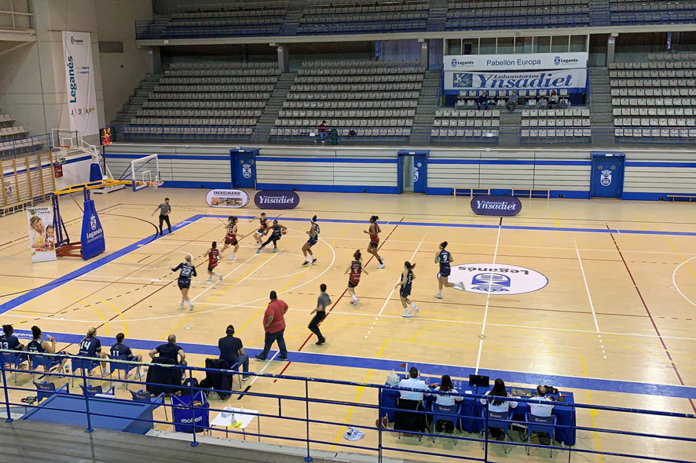 Laboratorios Ynsadiet Leganes vs CD Raca Foto @basketleganes