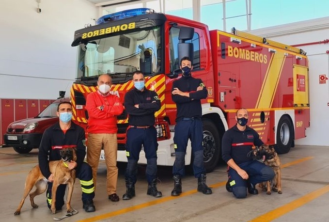 UNIDAD CANINA BOMBEROS ALMUÑECAR PRESENTACION 21