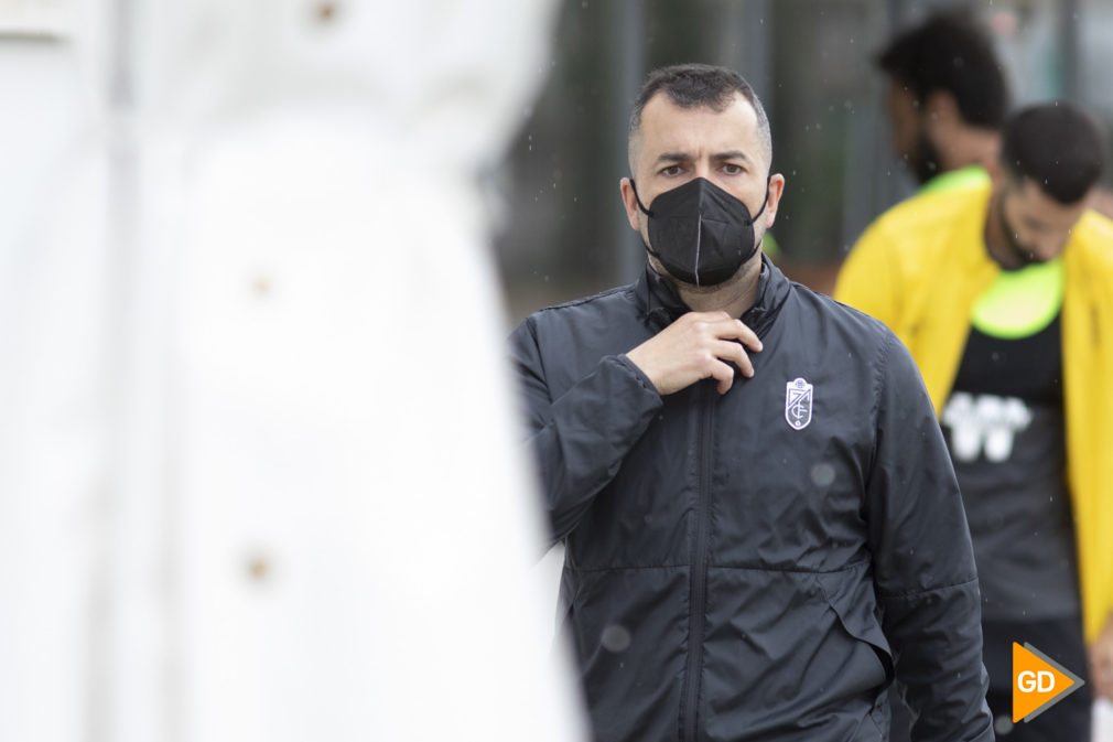 Diego Martínez Entrenamiento del Granada CF