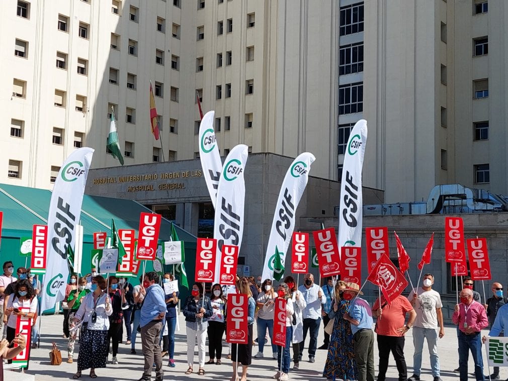 Sanidad pública protesta