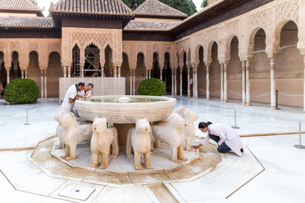 Fuente del Patio de Los Leones