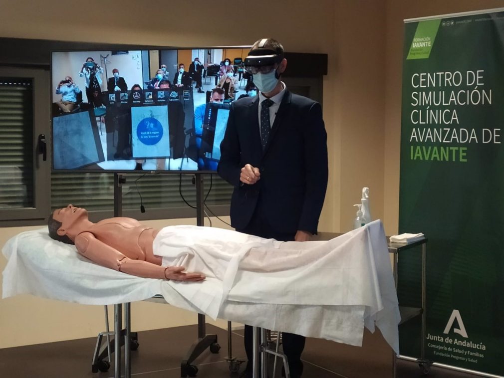 Granada.- El centro de simulación clínica de Granada, "a la vanguardia" en realidad virtual aplicada a la sanidad