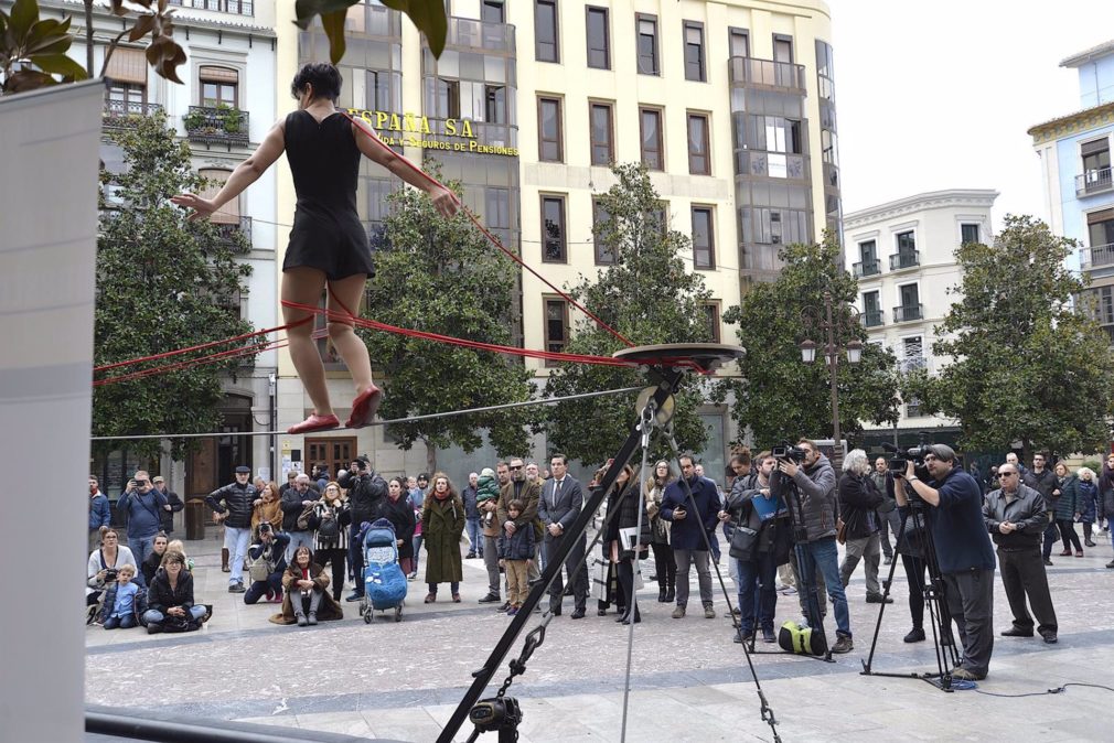 Granada.- Los espectáculos del Festival de Circo y Artes Urbanas alcanzan una media del 90 por ciento de ocupación