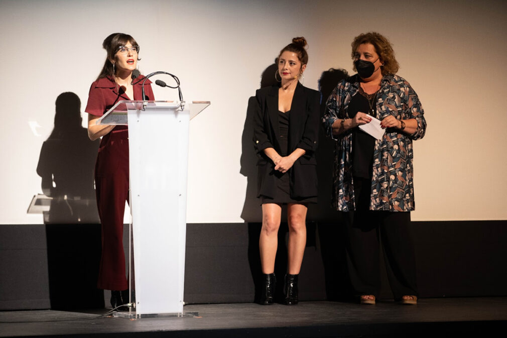 Rocío Mesa recogió Premio Val del Omar en Festival Jóvenes Realizadores