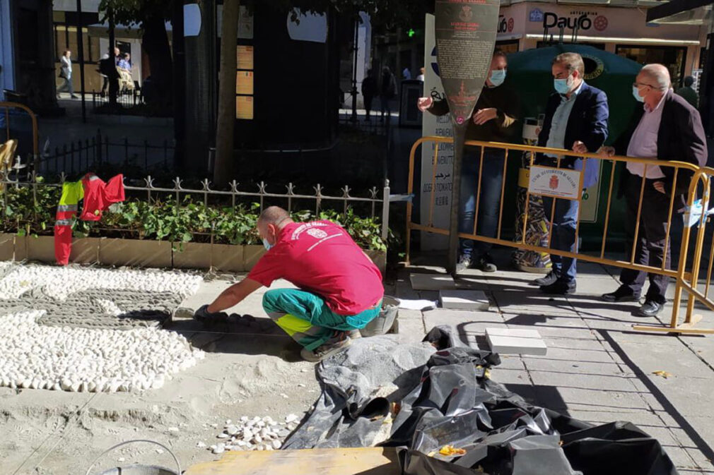 TRABAJOS ESTA SEMANA EN PLAZA BIBRAMBLA