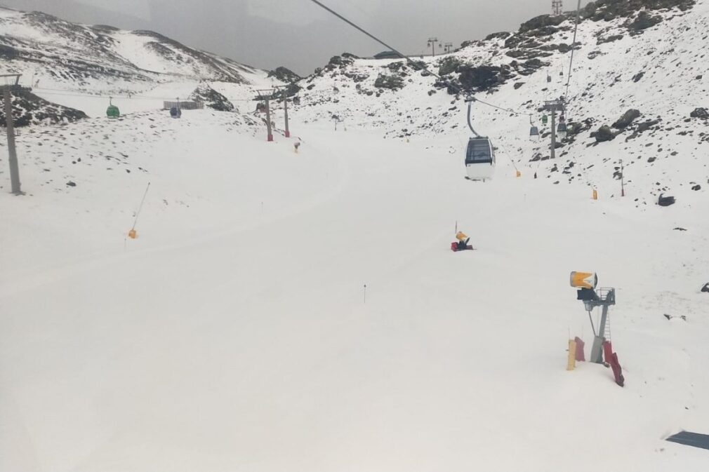 Parte de nieve en Sierra Nevada, jueves 17 de diciembre de 2021