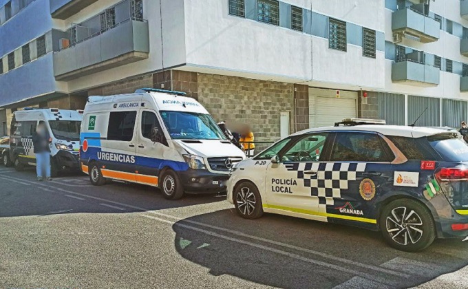 ambulancia ebrio conductor policia local