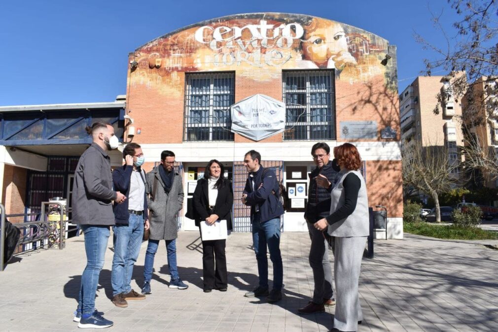 Visita Unidas Podemos zona Norte Granada