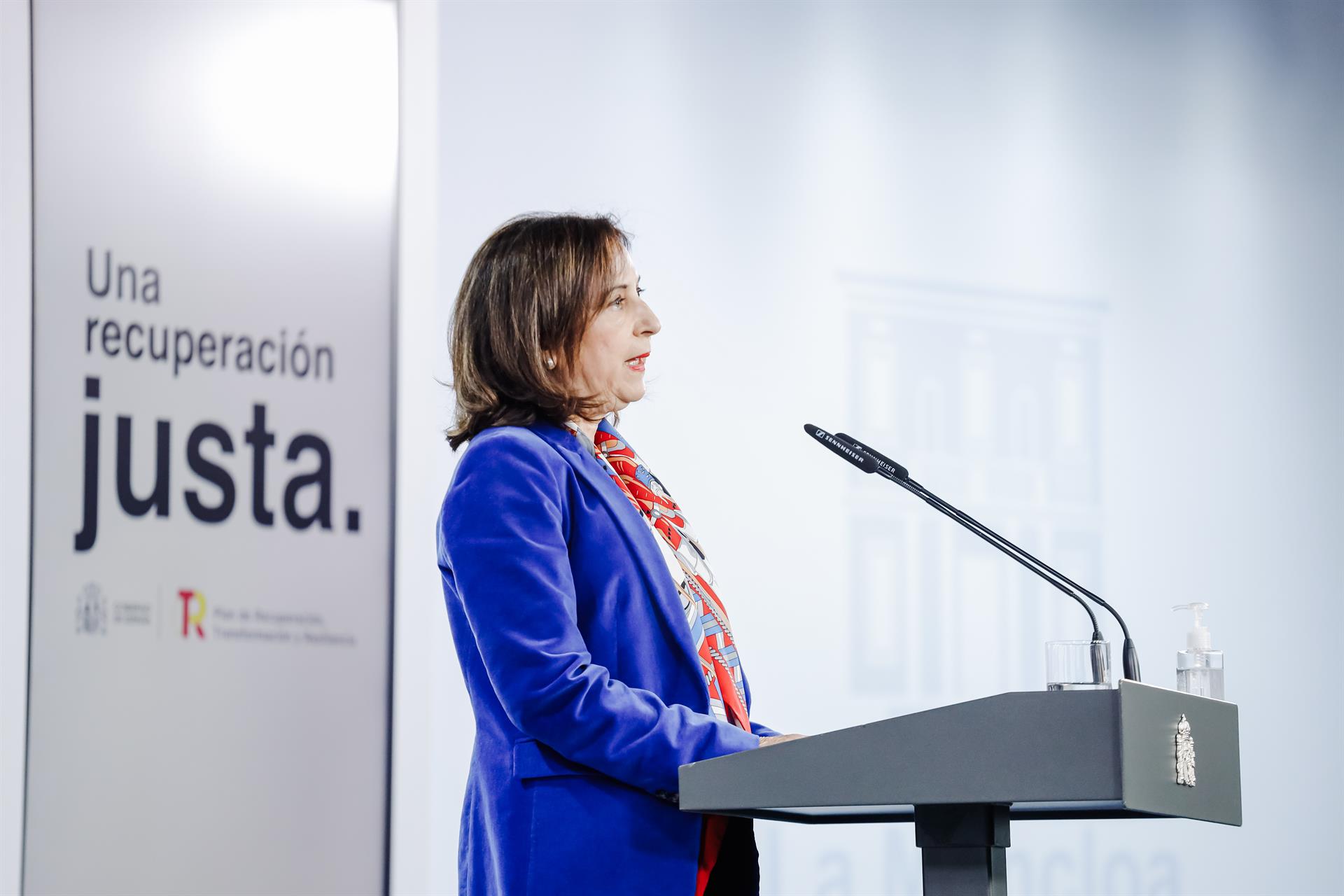 La ministra de Defensa, Margarita Robles