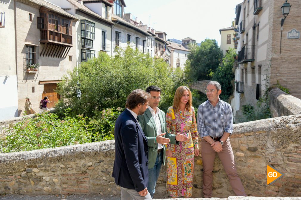 Presentacion  del proyecto de iluminación ornamental de los puentes del río Darro