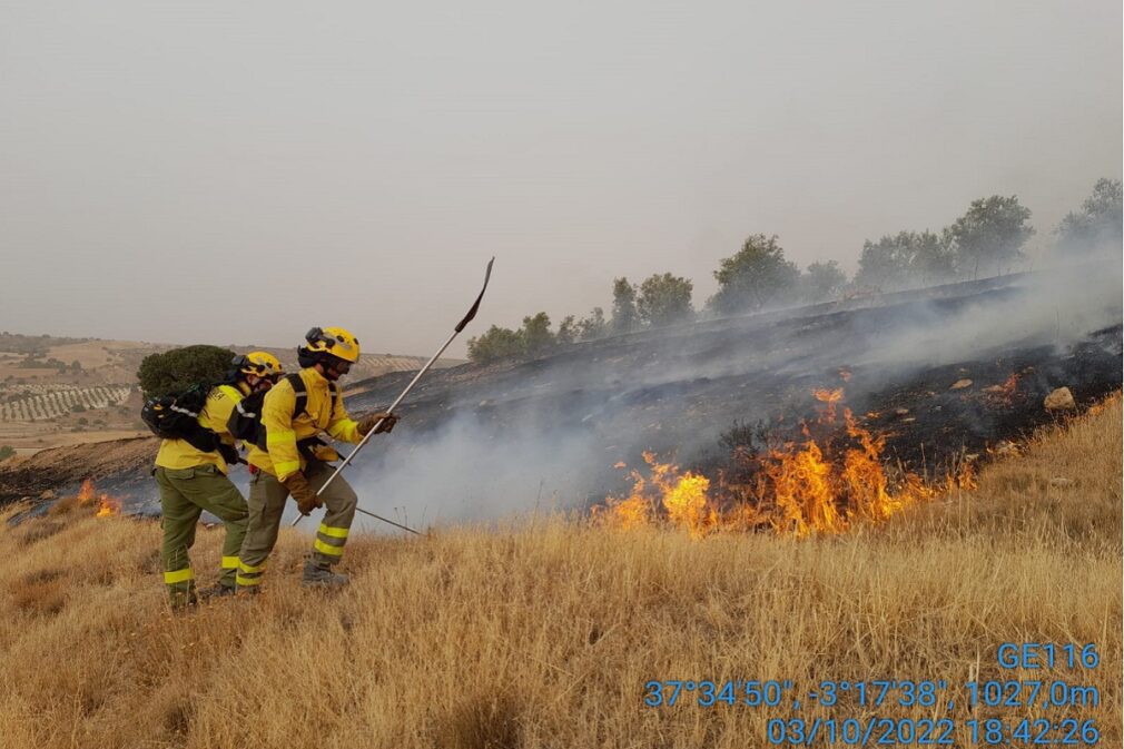 incendio forestal guadahortuna