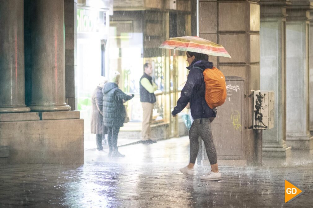 Lluvia en Granada