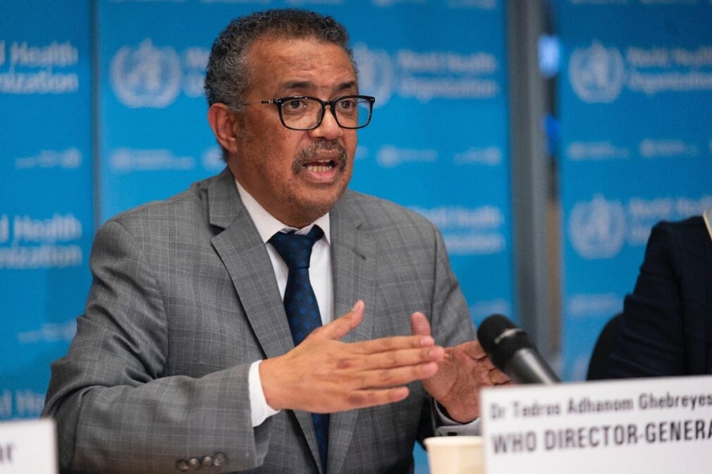 El director general de la Organización Mundial de la Salud (OMS), Tedros Adhanom