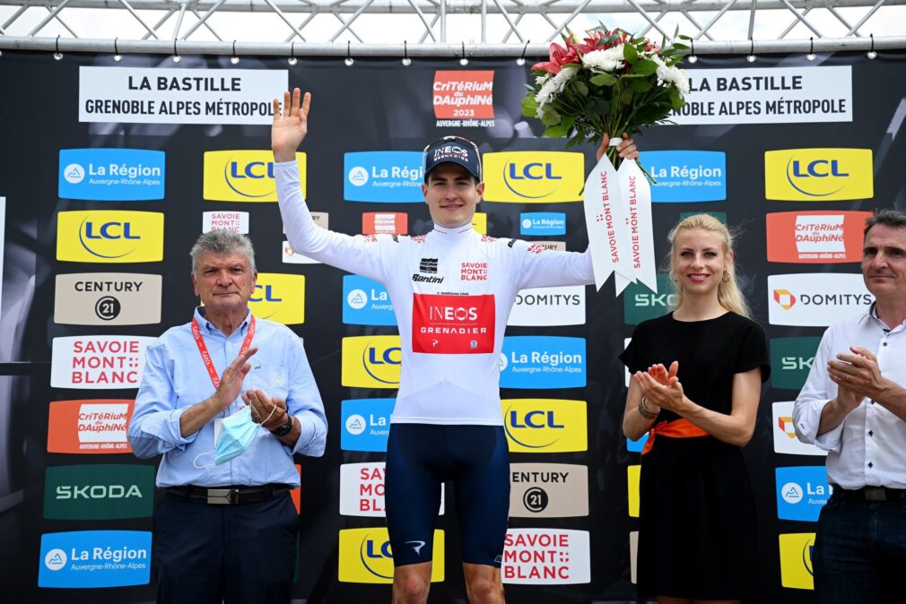 Carlos Rodríguez se hace con el maillot blanco en el Criterium Dauphiné 1