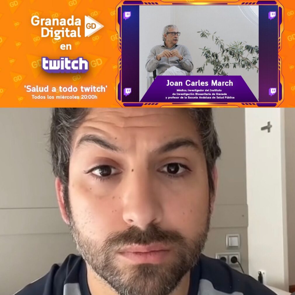 Farmacéutico Fernández en Salud a Todo Twitch, con Joan Carles March