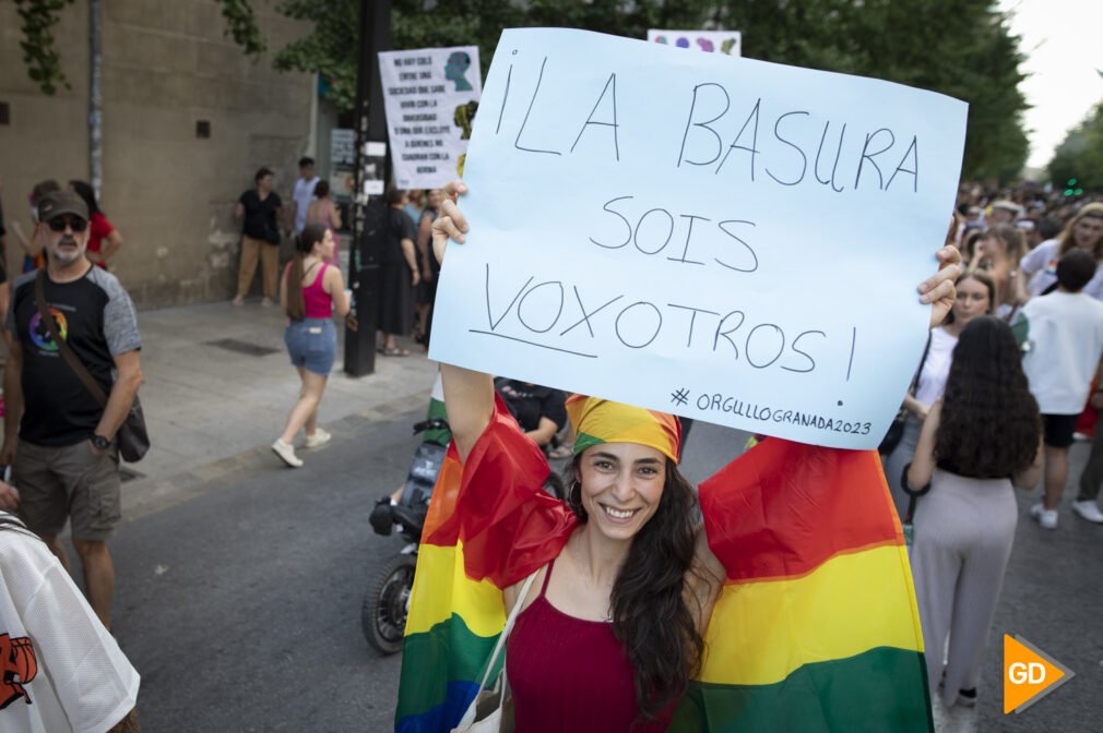 Marcha del orgullo lgtbi en Granada