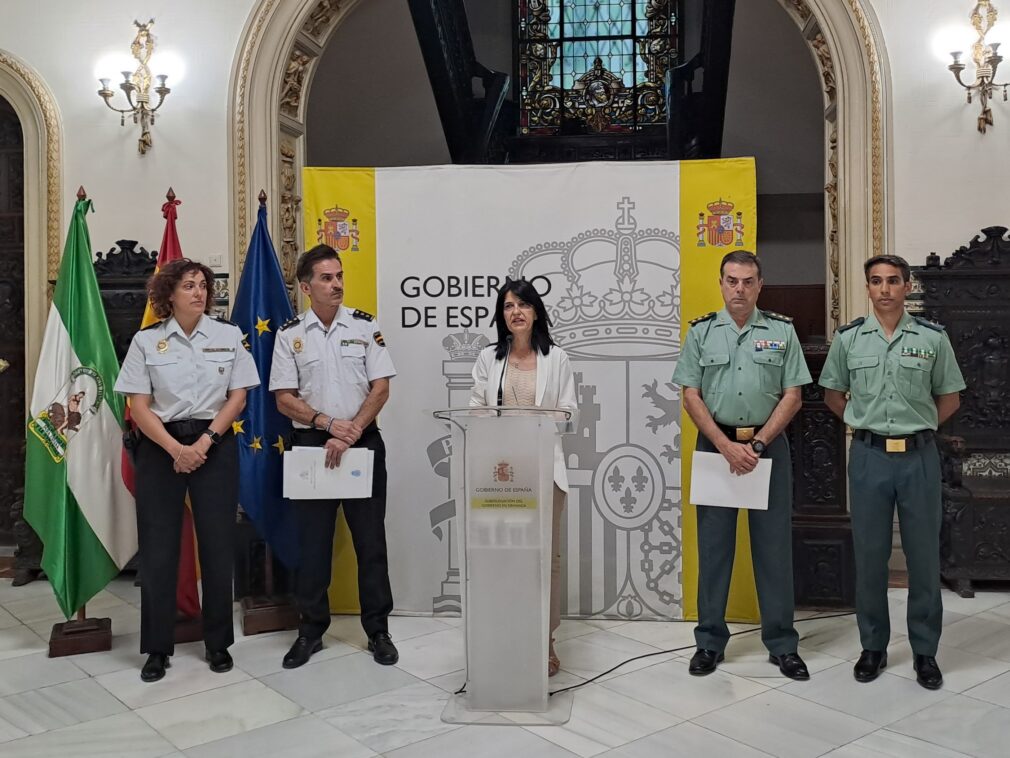 Policía Nacional y Guardia Civil presentan los datos de operaciones contra el cultivo de marihuana en la provincia de Granada