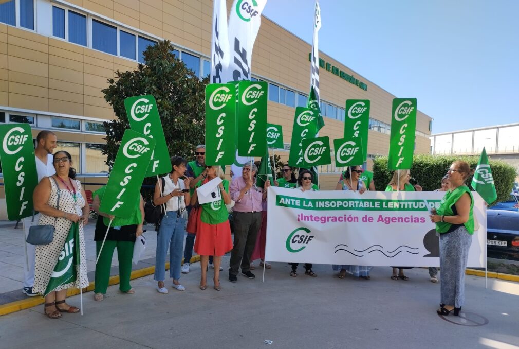 Protesta CSIF Sanidad Granada hospital Guadix SAS