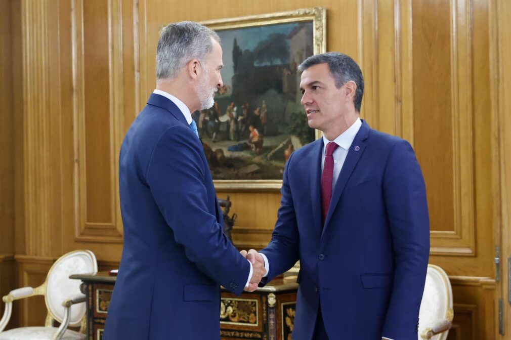 Felipe VI Pedro Sánchez investidura 2023