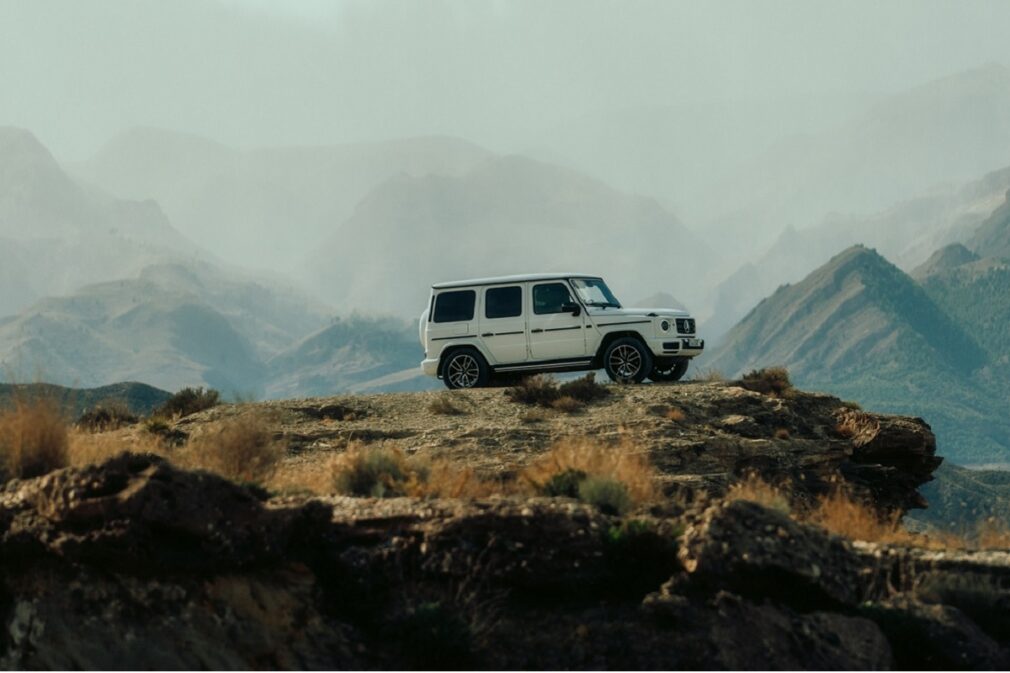 mercedes clase g - desierto