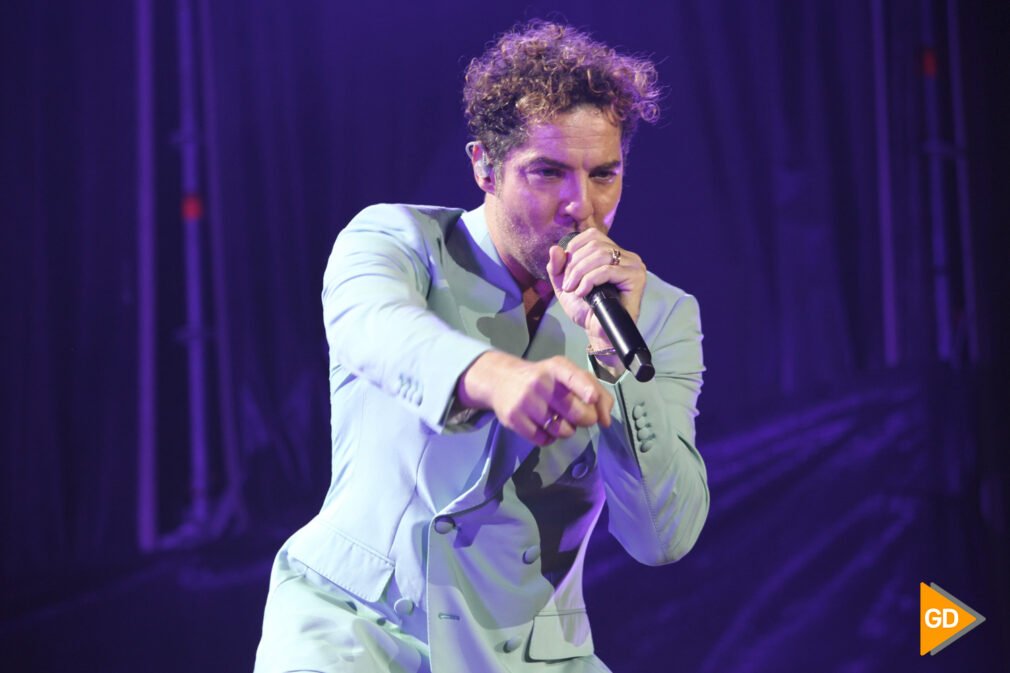 Concierto de David Bisbal en la plaza de toros de Granada