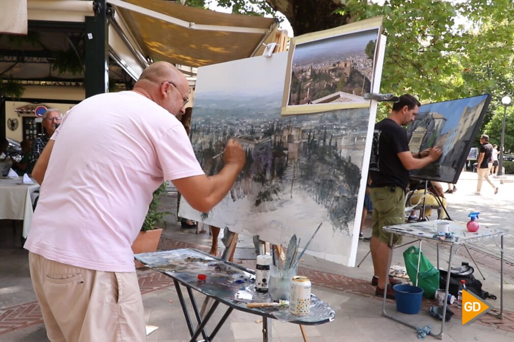 Récord de participación en la XV edición del Certamen de Pintura Rápida al Aire Libre de Caja Rural' - celia perez-16