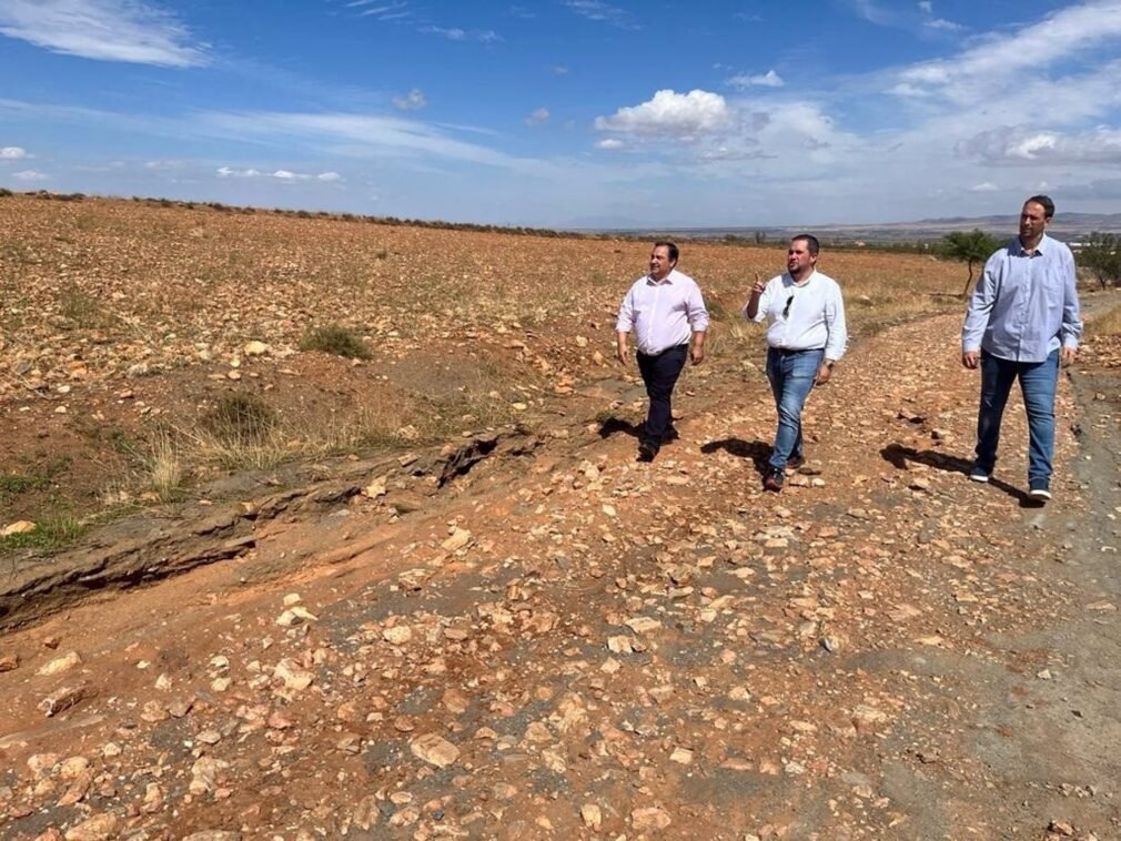 Visita de la Diputación de Granada a Cogollos de Guadix