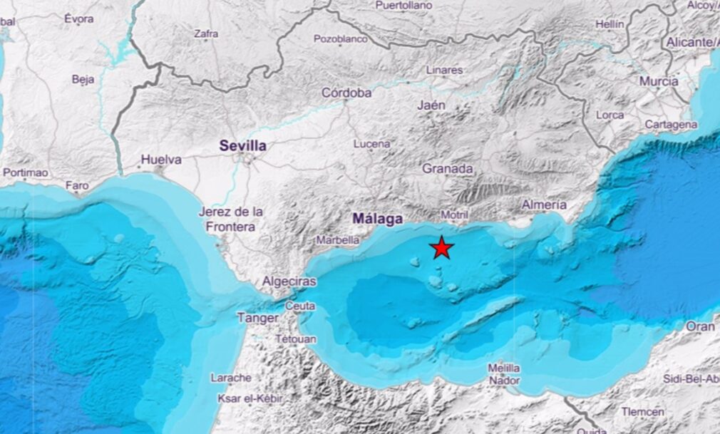 Granada.- Sucesos.- Un terremoto de 2,7 grados de magnitud se deja sentir en la costa sin incidencias