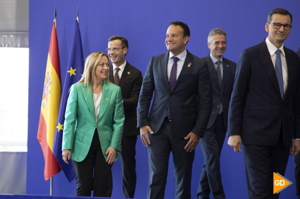 Foto de familia del Consejo informal de los jefes de estado de la Union Europea en Granada