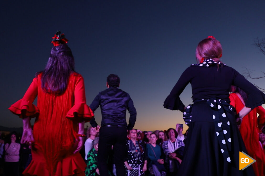 El Mirador de San Nicolás acoge la 'Llamada al flamenco' en la puesta de sol- celiaperez-18