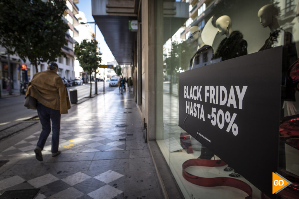 Tiendas de Granada ofertando el Black Friday