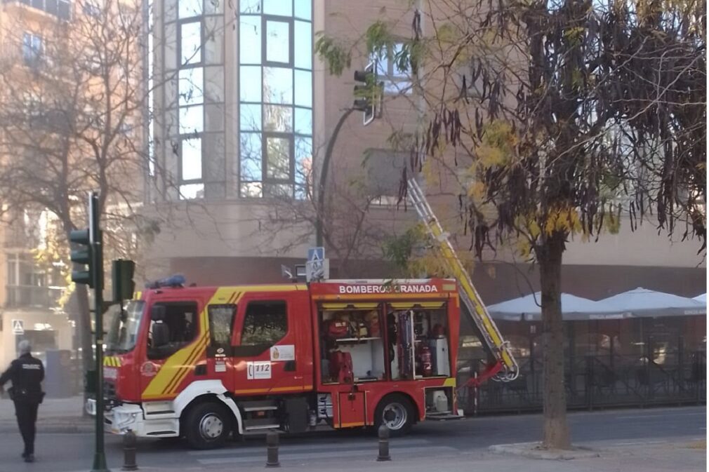 incendio granada capital - Foto G.D.