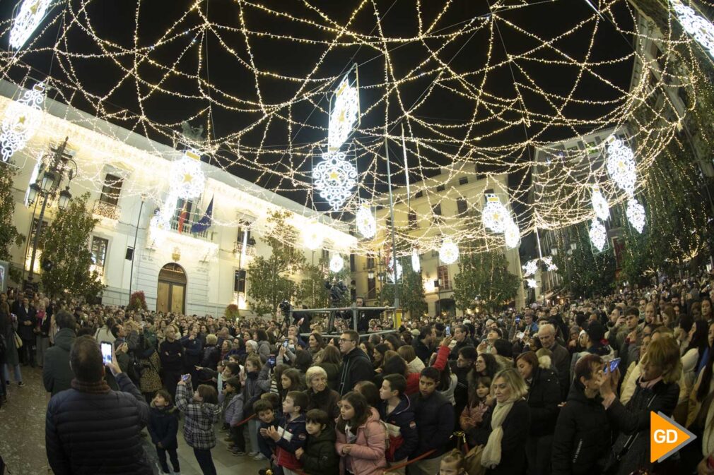 Encendido de las luces de Navidad en Granada