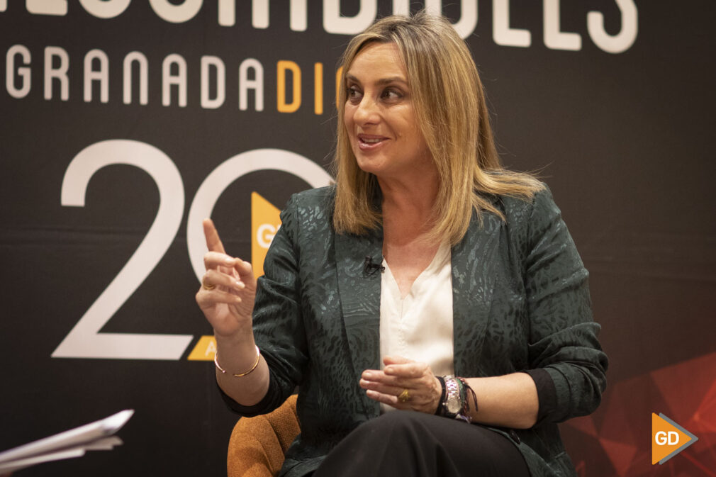 Los imprescindibles de GranadaDigital con Marifran Carazo, Ana Sanchez, Ana Agudo, Jose Antonio Garcia Galdon y Pablo Garcia en el Ayuntamiento de Granada