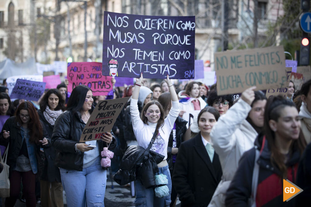 Manifestación del 8M en Granada