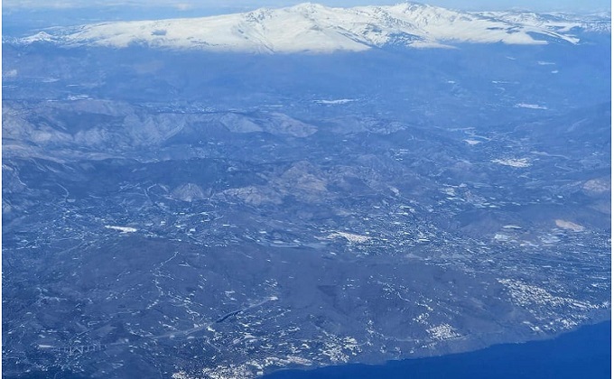 sierra nevada desde avion melilla Ángela G.A.