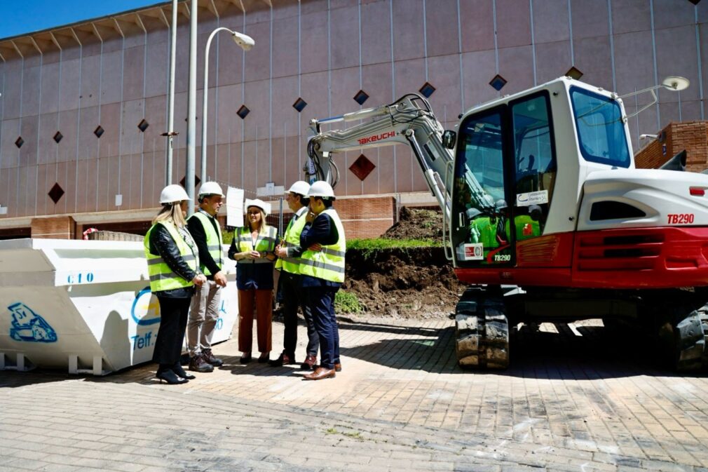 Obras Palacio Deportes inicio